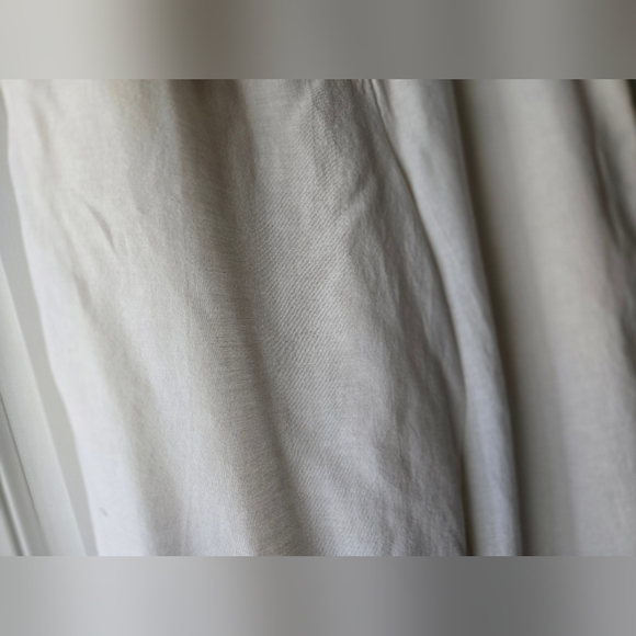 American Eagle Outfitters Off-White Buttoned Jumpsuit-Size XLarge - Picture 5 of 9